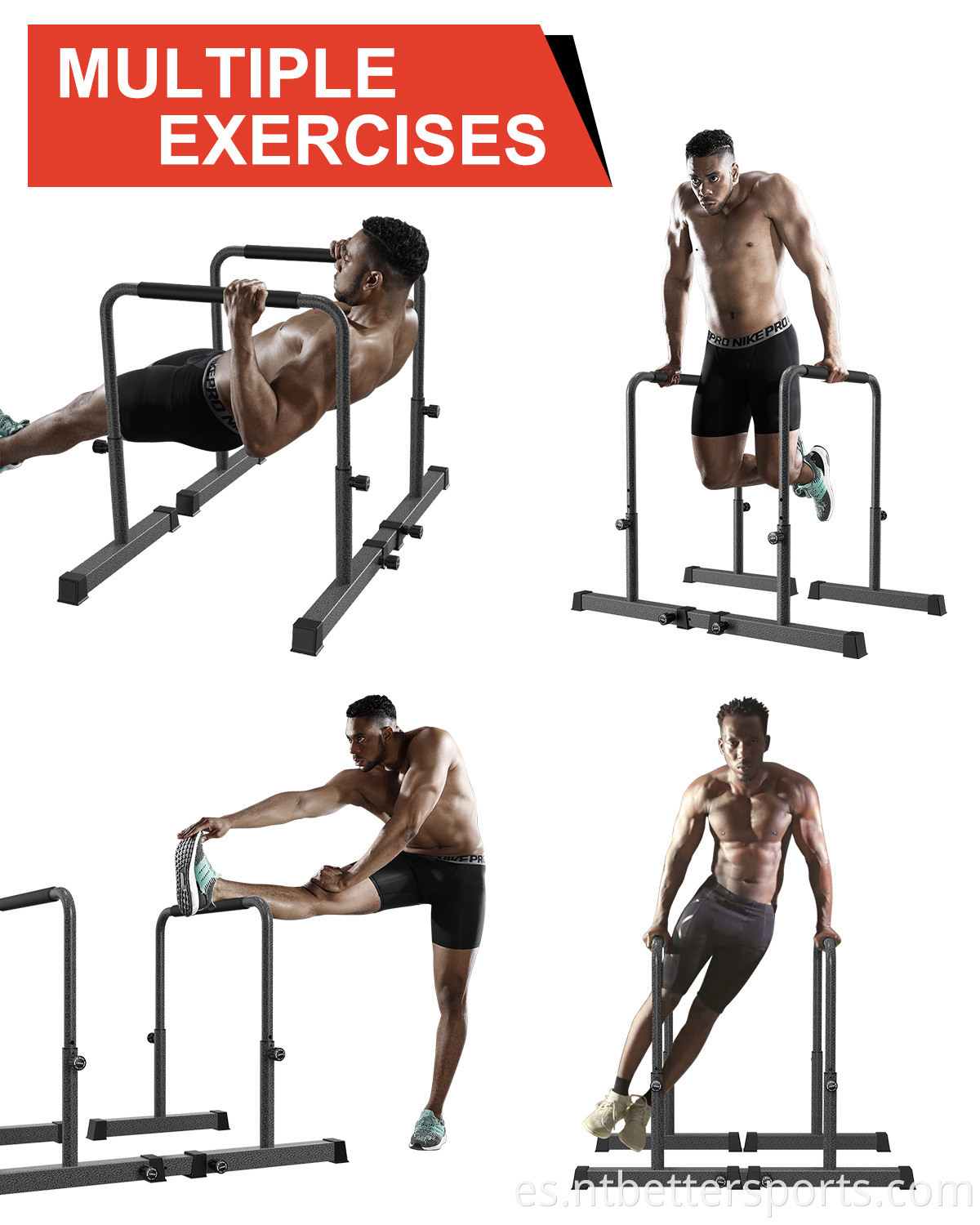 Adjustable Parallel Calisthenics Equipment 